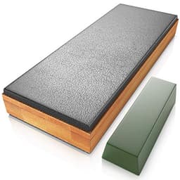 Sharp Pebble Leather Strop for Knife Sharpening